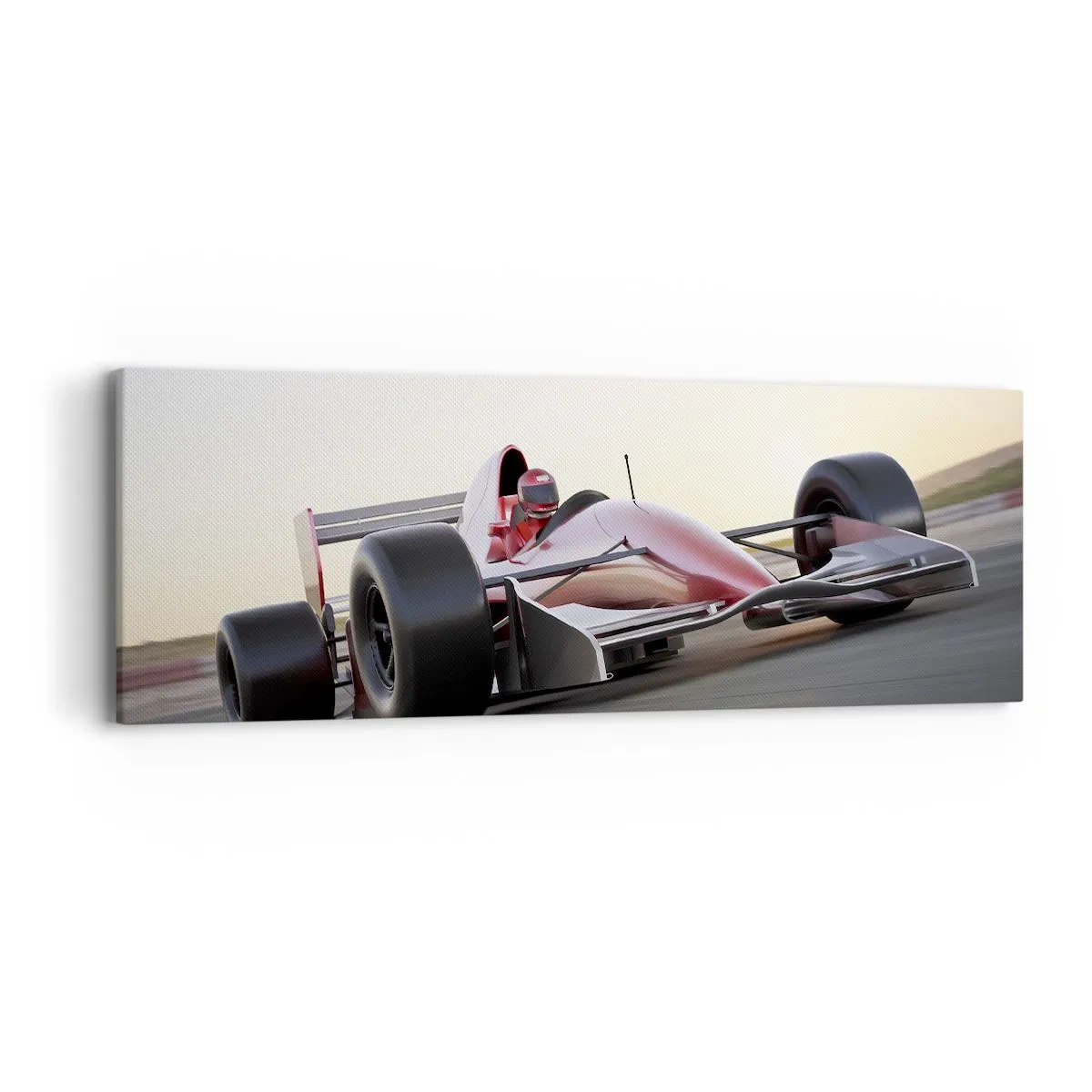 Obraz na plátne - Vždy víťaz - 90x30 cm