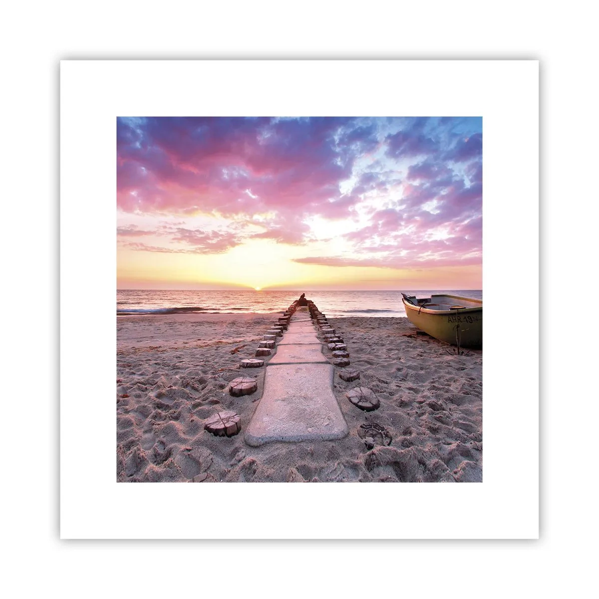 Plagát - Okamih hlbokého zážitku - 30x30 cm