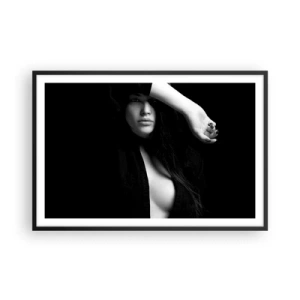 Plagát v čiernom ráme - Škola zvádzania - 91x61 cm