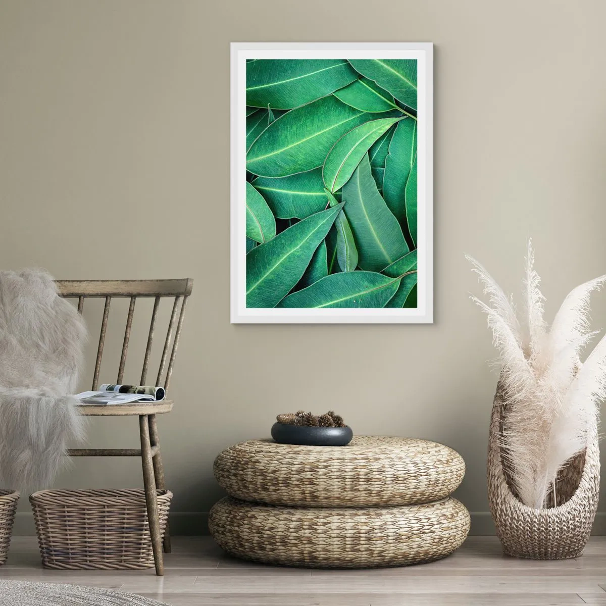 Plagát v bielom ráme - Šťavnaté a svieže - 70x100 cm