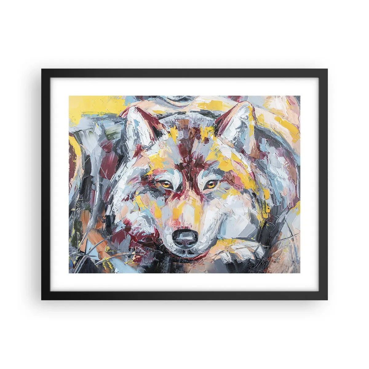Plagát v čiernom ráme - Pokoj medzi blízkymi - 50x40 cm