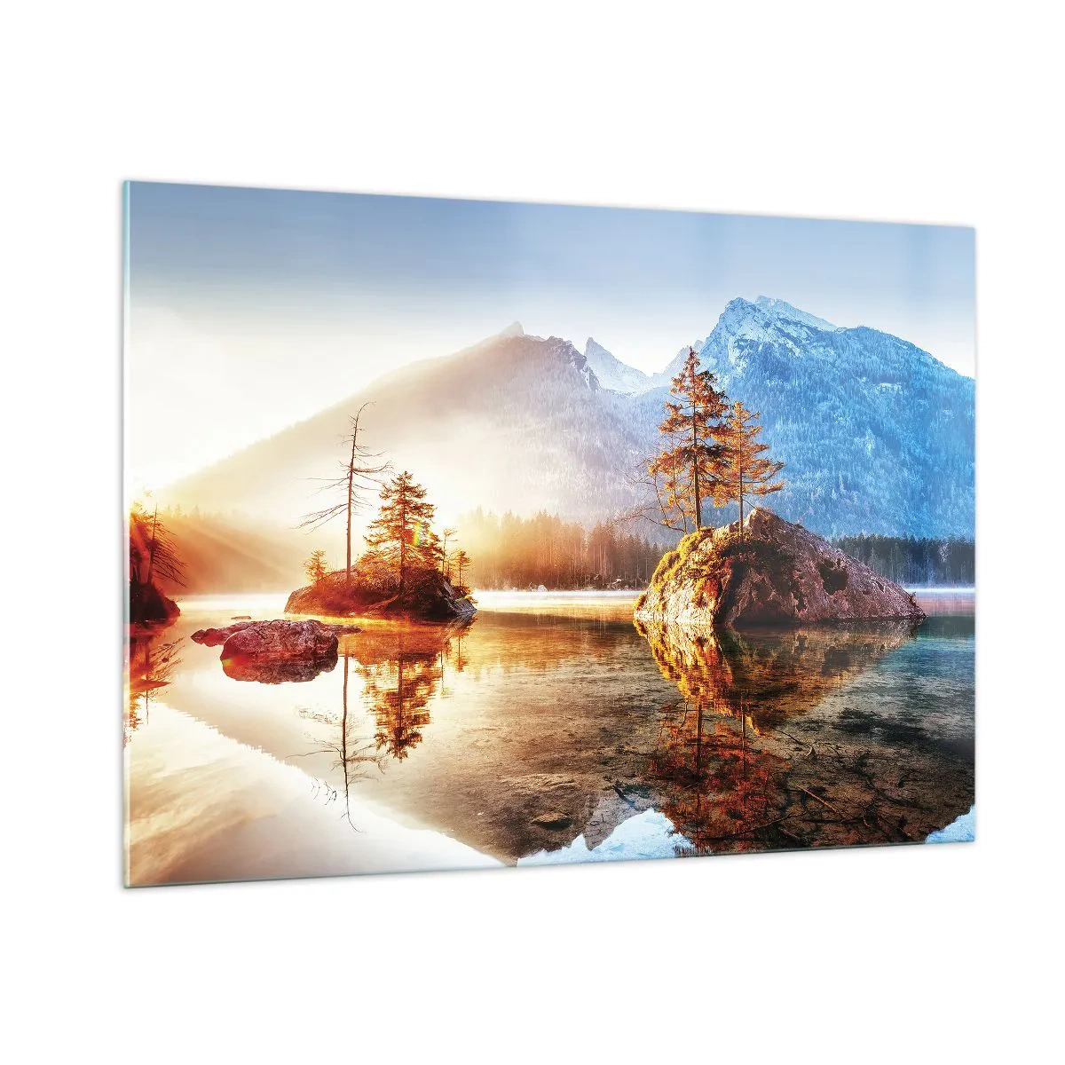 Obraz na skle - Príroda v novom svetle - 100x70 cm