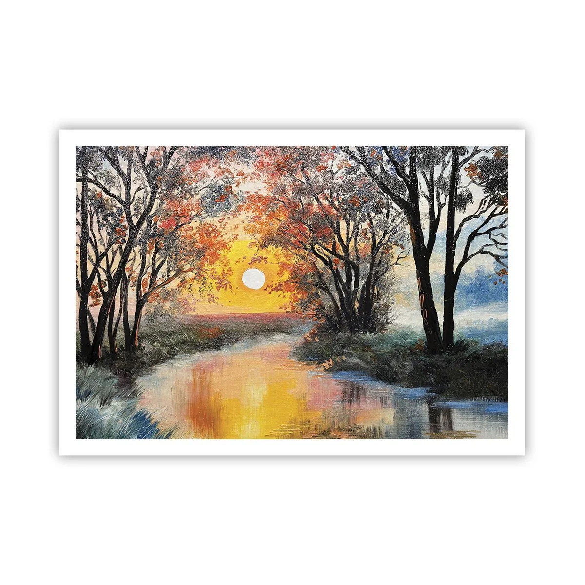 Plagát - Jesenný nádych - 100x70 cm