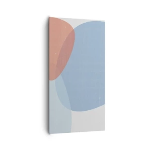 Obraz na plátne - Pastelové vzťahy - 65x120 cm