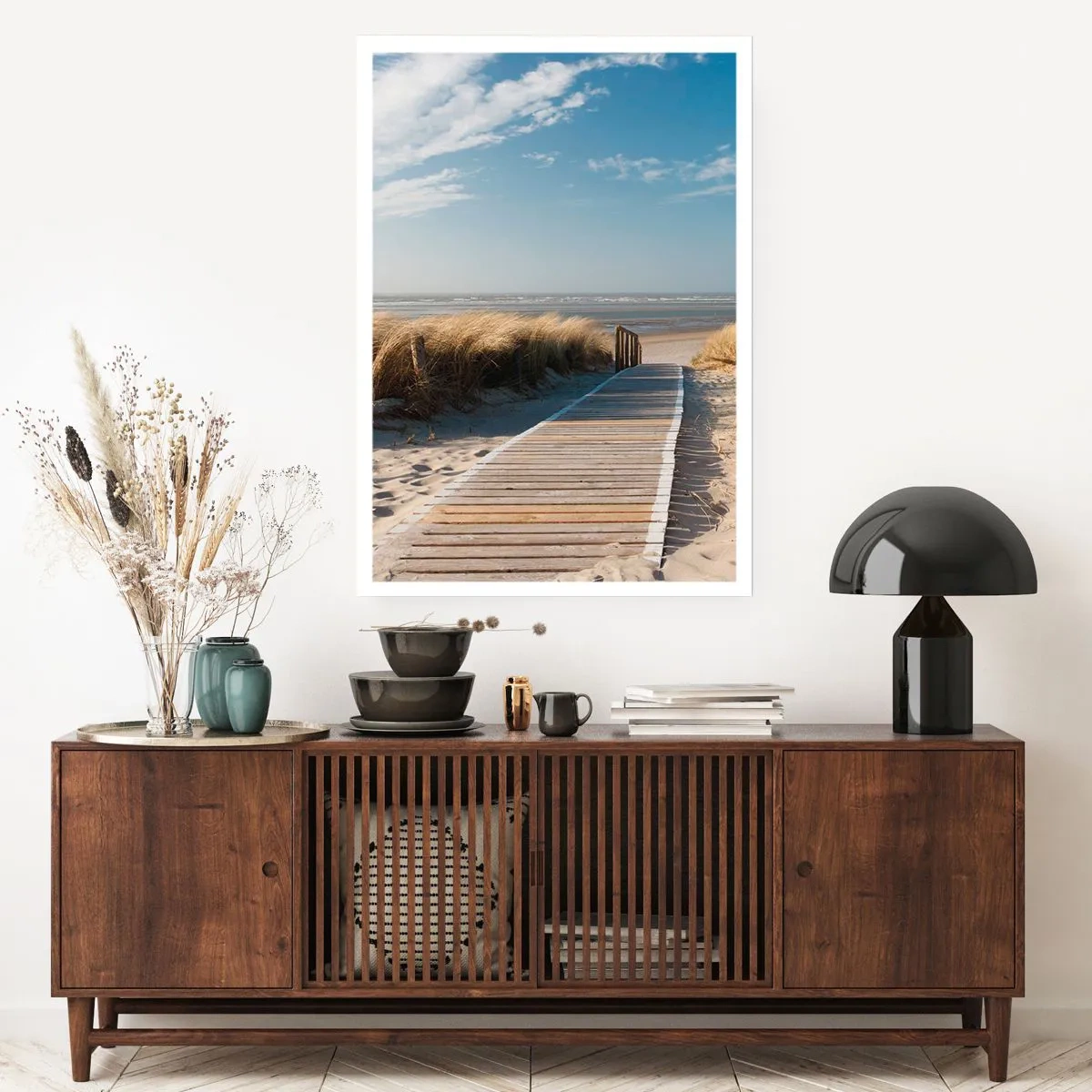 Plagát - Za dunou, v šumení trávy - 70x100 cm