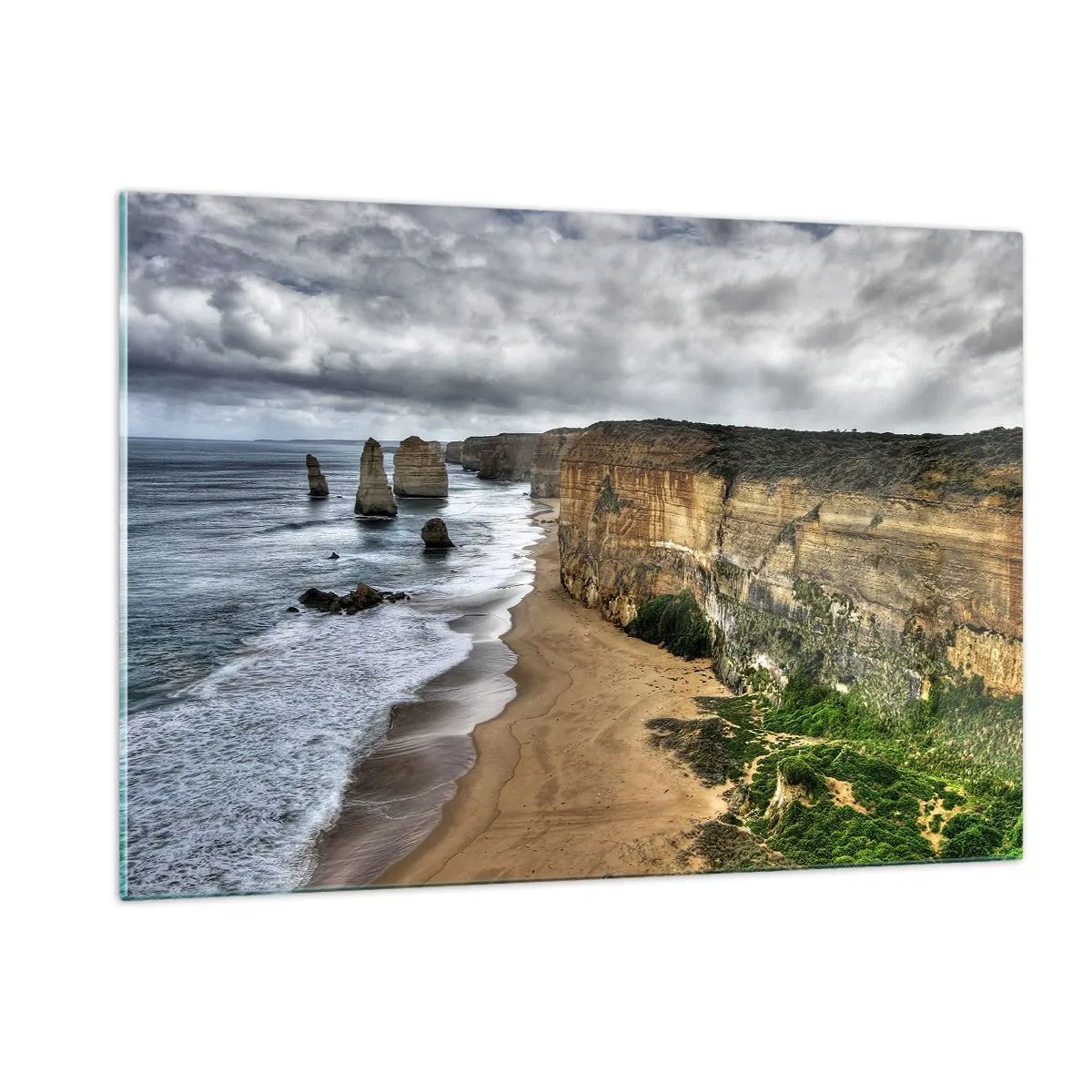 Obraz na skle - Drsná krása - 120x80 cm