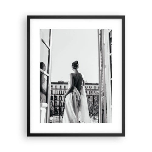 Plagát v čiernom ráme - Prebudenie zmyslov - 40x50 cm