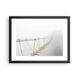 Plagát v čiernom ráme - Kam vás zavedie? - 40x30 cm