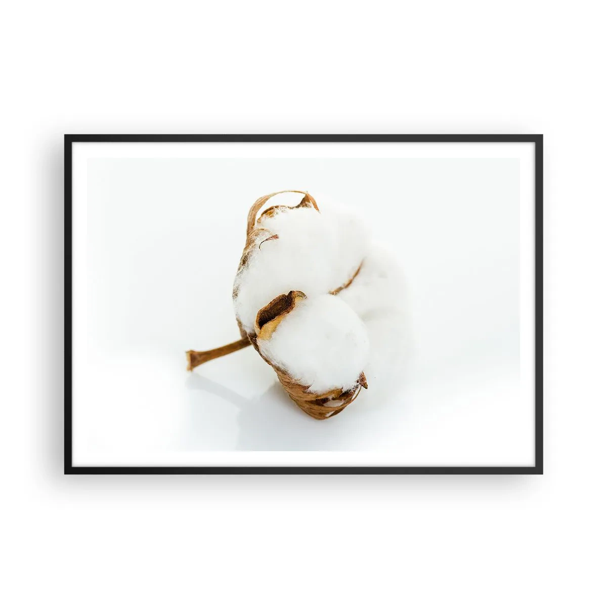 Plagát v čiernom ráme - Mäkká od prírody - 100x70 cm