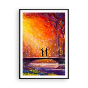 Plagát v čiernom ráme - Nebo ich tiež miluje - 70x100 cm