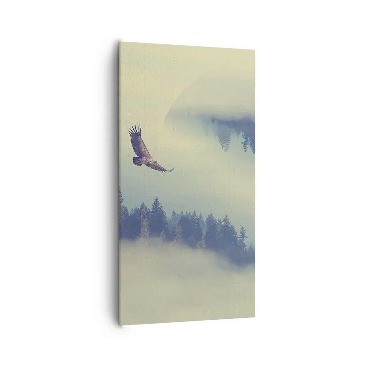 Obraz na plátne - Videla som tieň orla - 65x120 cm