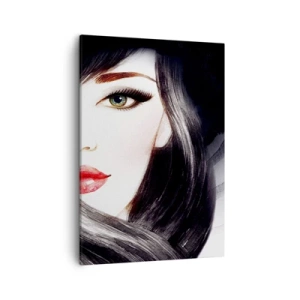 Obraz na plátne - Zafírový pohľad - 50x70 cm