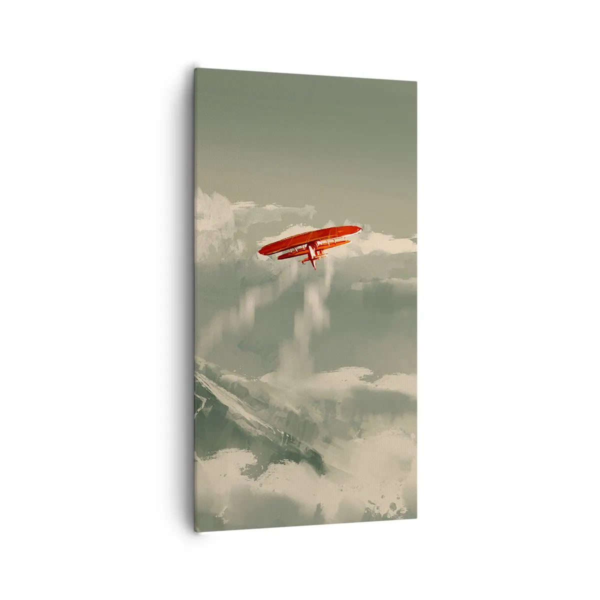 Obraz na plátne - Nebojácny priekopník - 65x120 cm