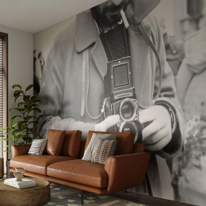 Fototapeta Premium Canvas - V retro štýle - fotoaparát, Vintage, fotoaparát - 250x175 cm