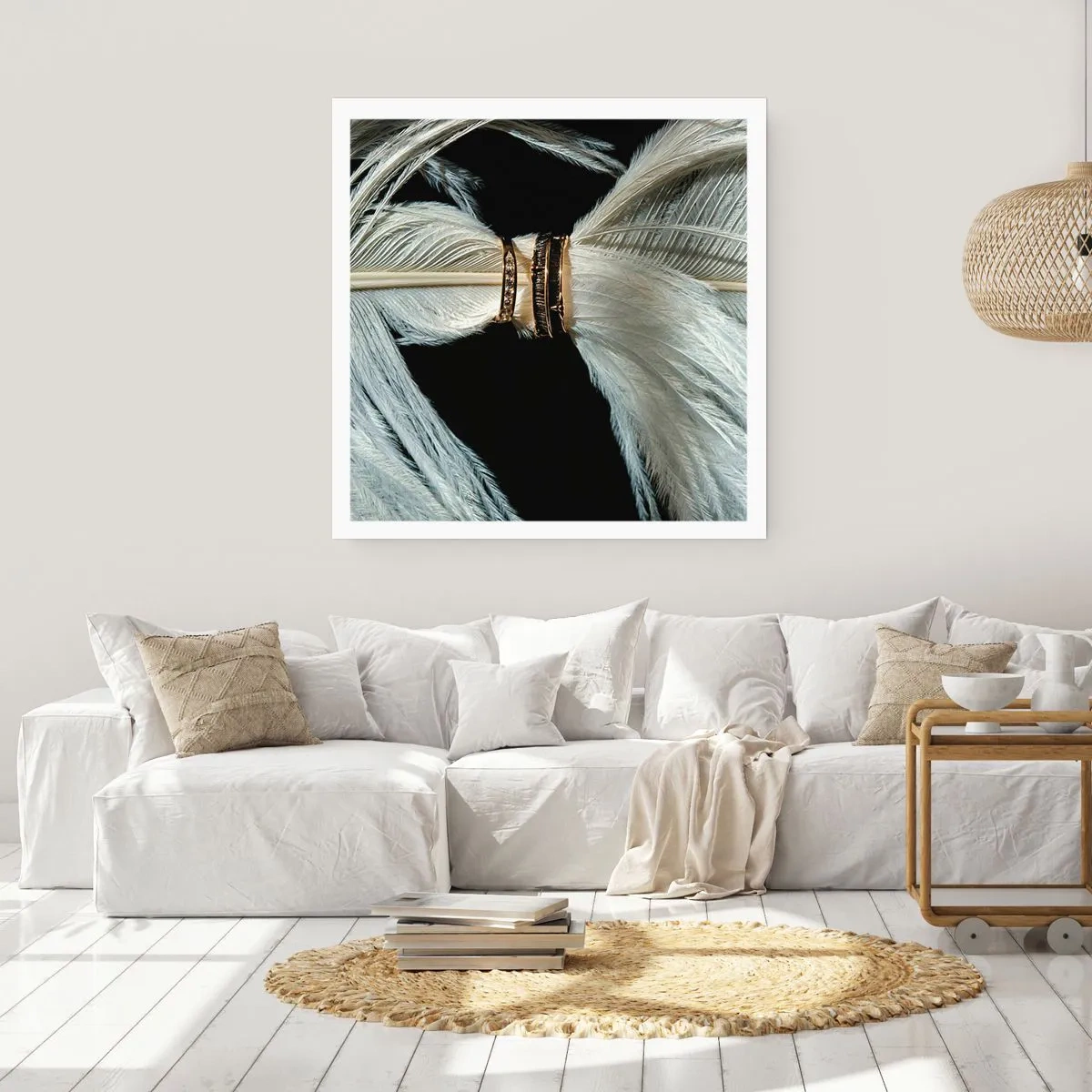 Plagát - …a neopustím ťa…. - 40x40 cm