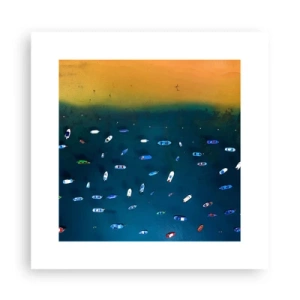 Plagát - Prázdninová hra - 30x30 cm
