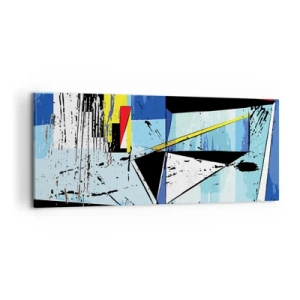 Obraz na plátne - Pozerať sa na svet z uhla… - 100x40 cm