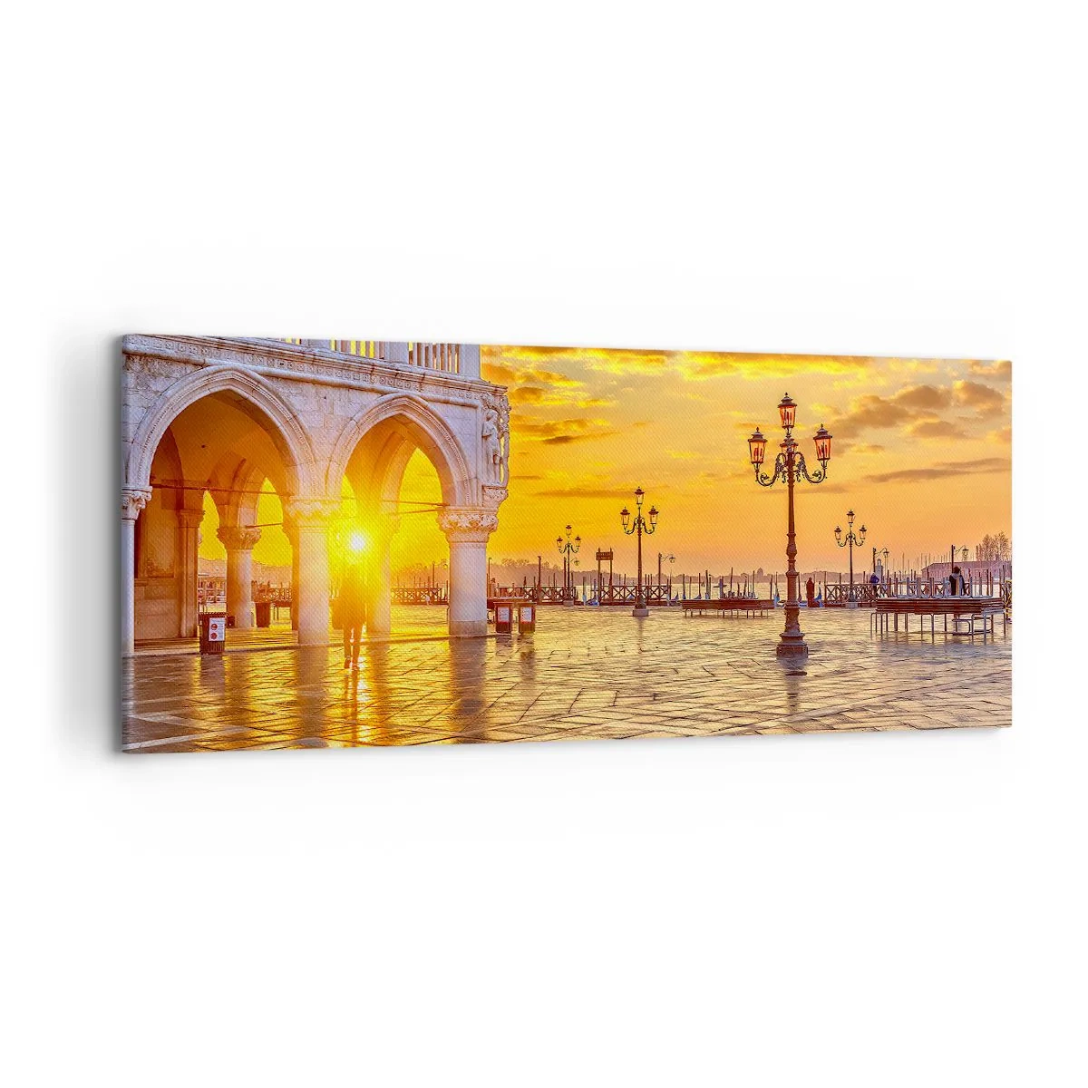 Obraz na plátne - Kde sú všetci? - 120x50 cm