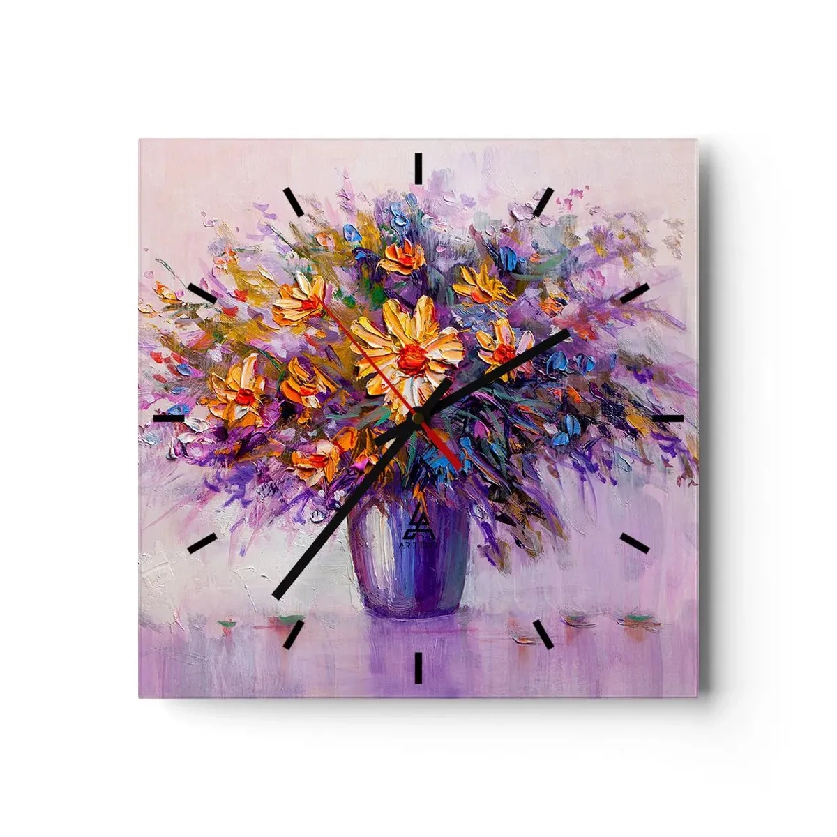 Nástenné hodiny - Sladko vonia, sladko vyzerá - 30x30 cm