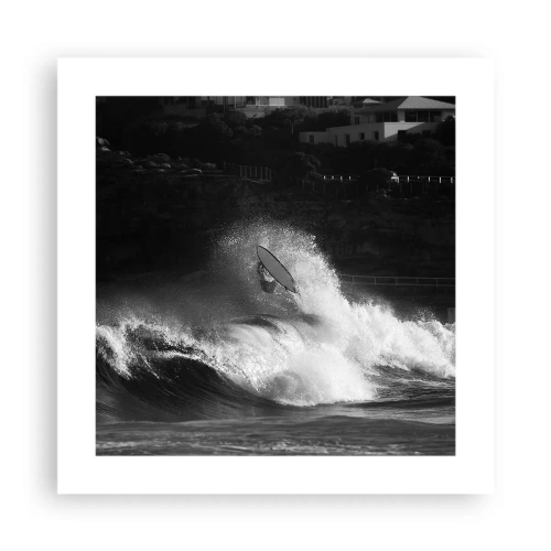 Plagát - Výzva prijatá! - 40x40 cm