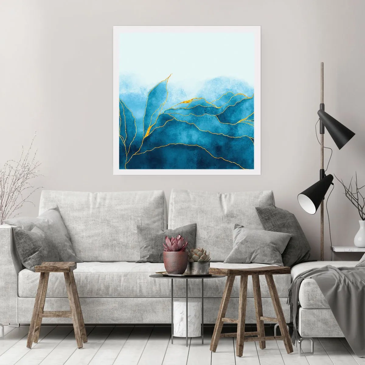 Plagát - Blankyt v zlate - 60x60 cm