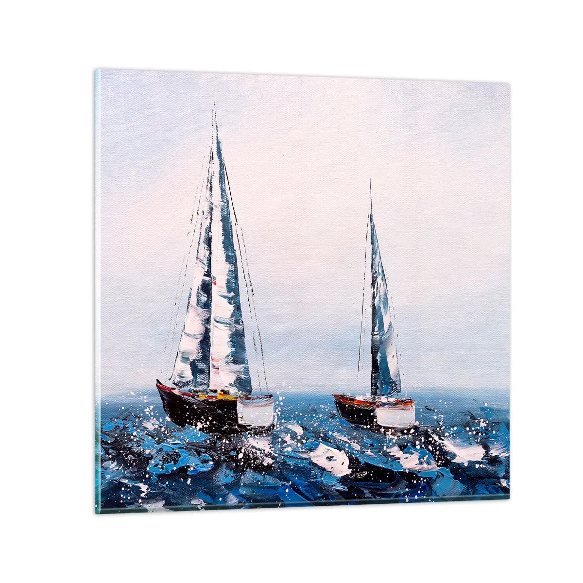 Obraz na skle - Bratstvo vetra - 30x30 cm