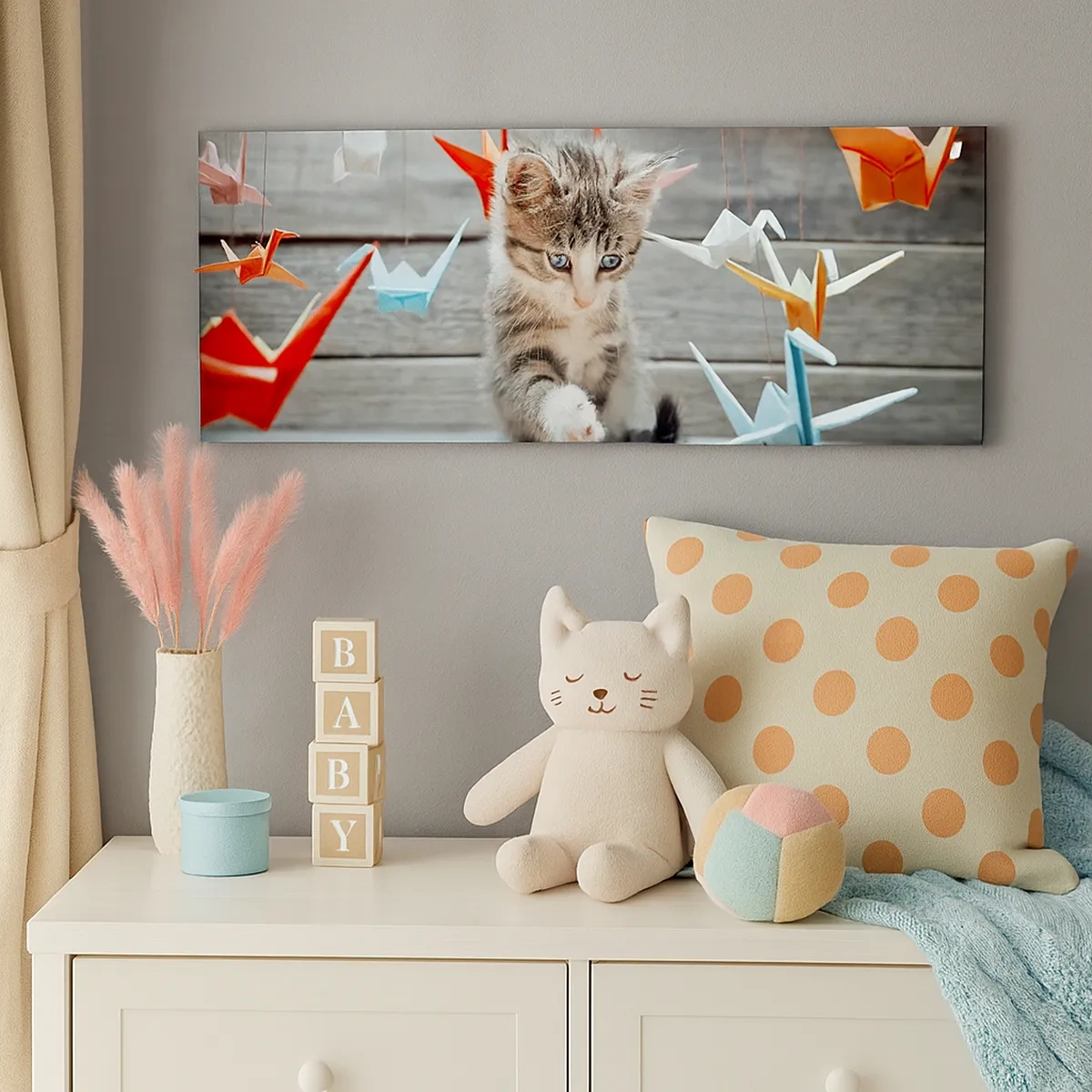 Obraz na plátne - Prvá lekcia - 30x30 cm