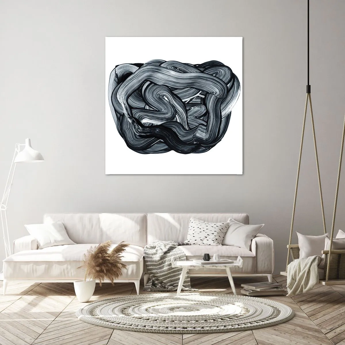 Obraz na plátne - Nie je to tak jednoduché - 50x50 cm