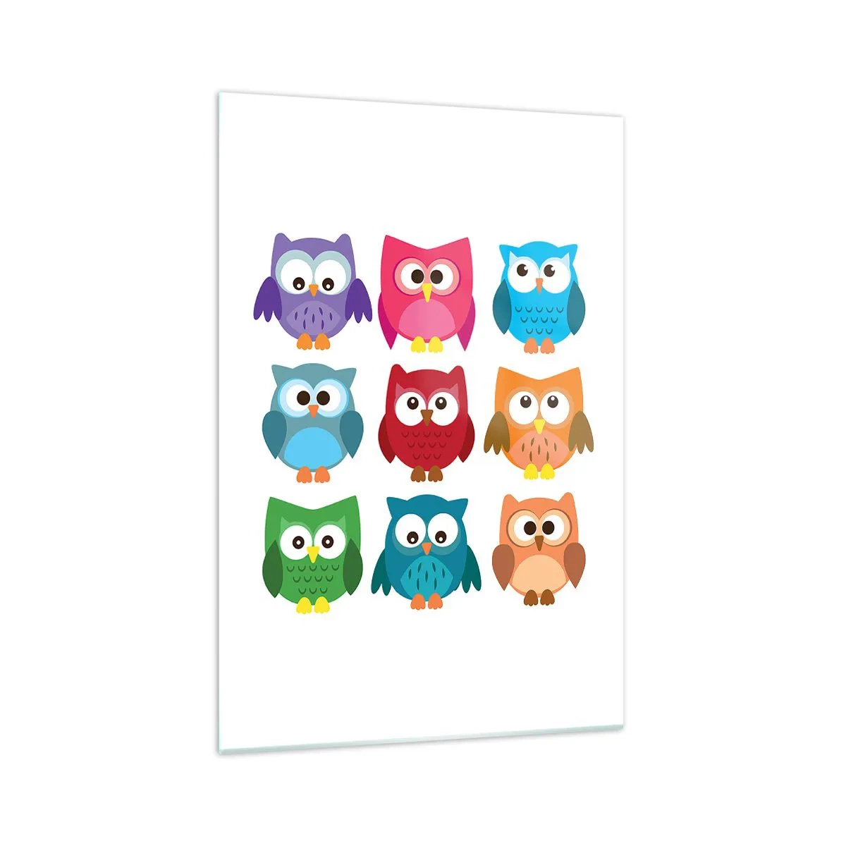 Obraz na skle - Je zábavné byť iným - 70x100 cm