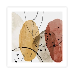 Plagát - Ako ľahký, priezračný vzduch - 50x50 cm