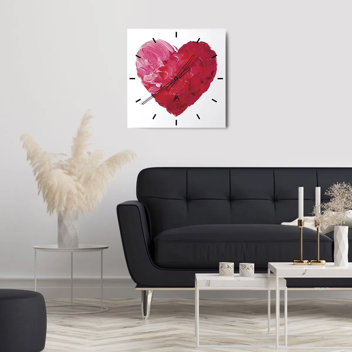 Nástenné hodiny - All you need is love - 40x40 cm