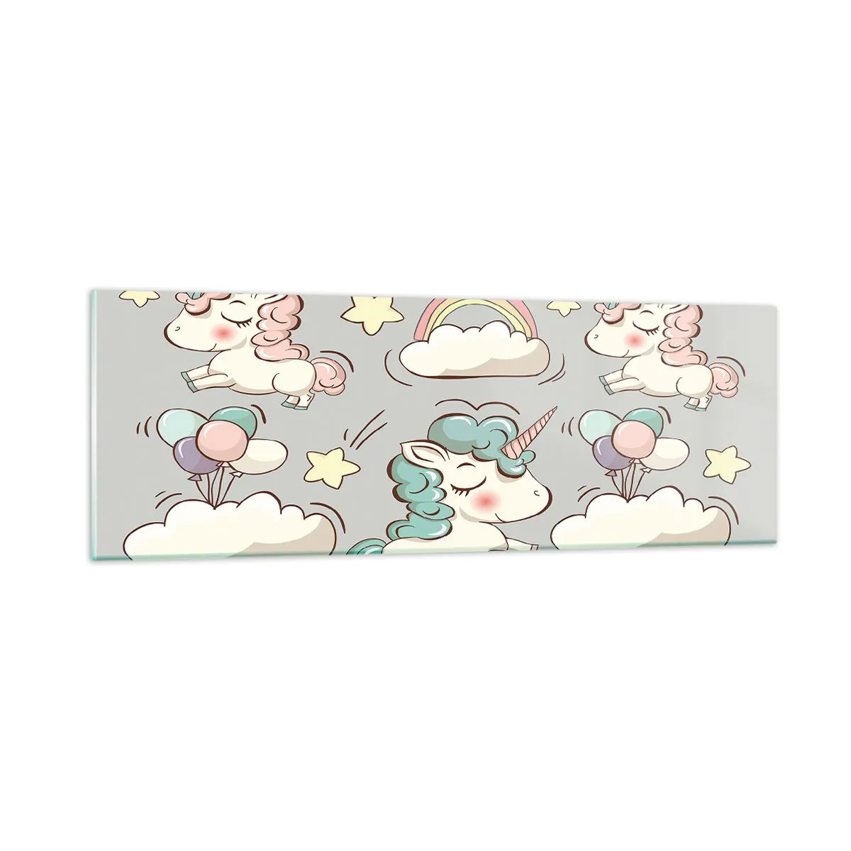 Obraz na skle - Určite existujú… - 90x30 cm