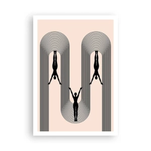 Plagát - Hore nohami - 70x100 cm