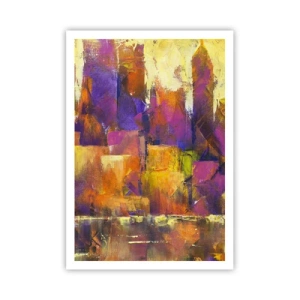 Plagát - Metropolitná kompozícia - 70x100 cm