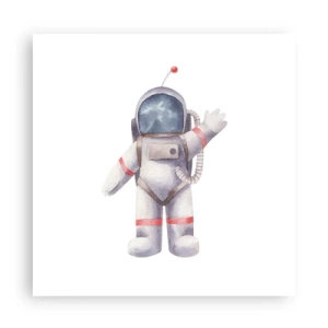 Plagát - Tak zatiaľ! - 60x60 cm