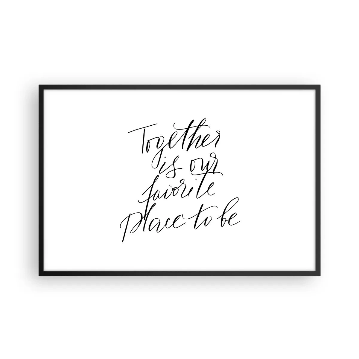 Plagát v čiernom ráme - Cítite to tiež? - 91x61 cm