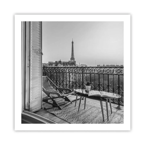 Plagát - Parížske popoludnie - 60x60 cm