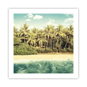 Plagát - Čo napríklad tu? - 50x50 cm