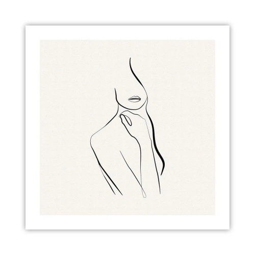 Plagát - Vlna melanchólie - 50x50 cm