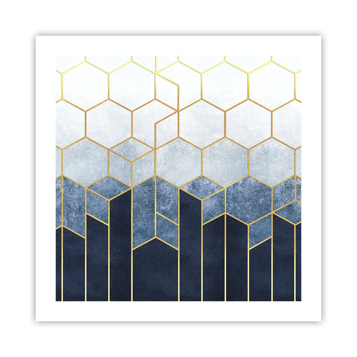 Plagát - Kompozícia v synkopickom rytme - 50x50 cm