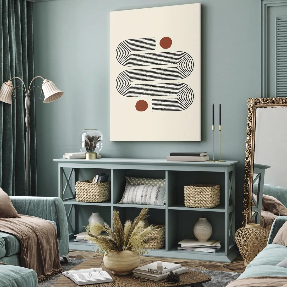 Obraz na plátne - Od začiatku do konca - 65x120 cm