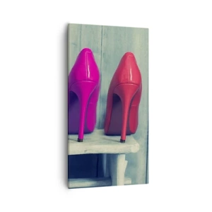 Obraz na plátne - Prechádzkou po dúhe - 55x100 cm