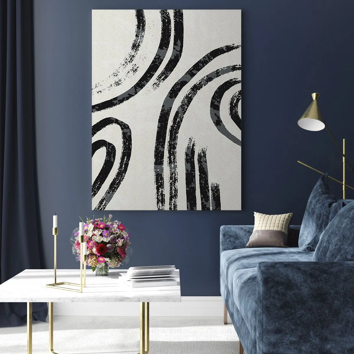 Obraz na skle - Napoly zastavený - 80x120 cm