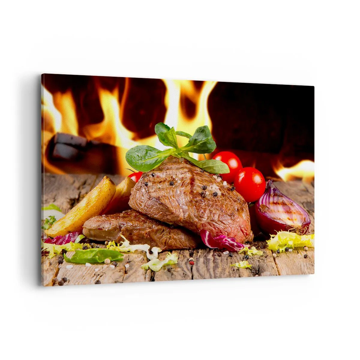 Obraz na plátne - Vykúzlené žiarou - 100x70 cm