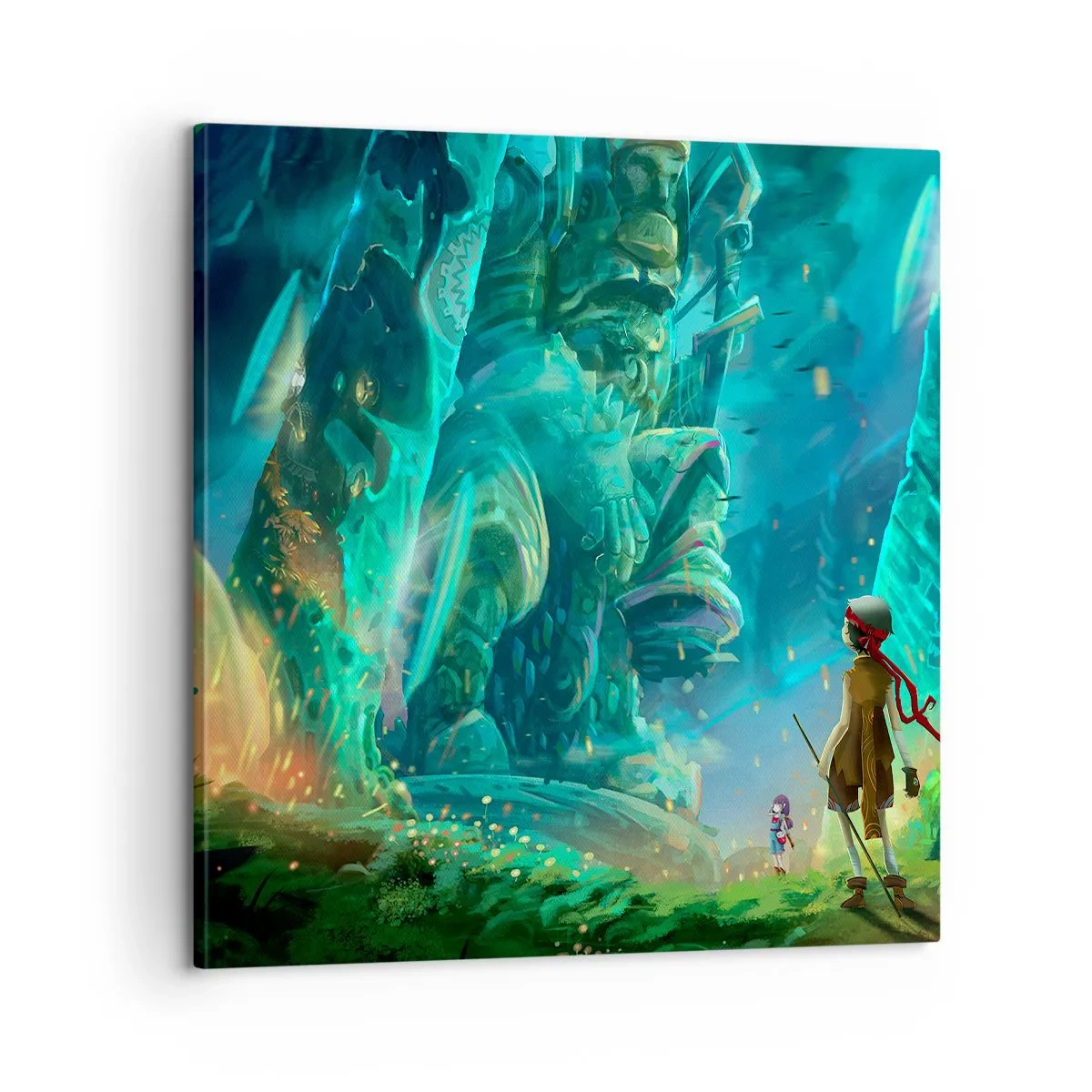 Obraz na plátne - Z veľkej Knihy rozprávok - 60x60 cm