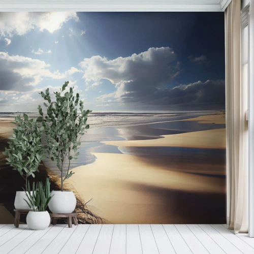 Fototapeta Premium Sand - Pláž, divoká pláž - Pláž, More, Duny - 400x280 cm