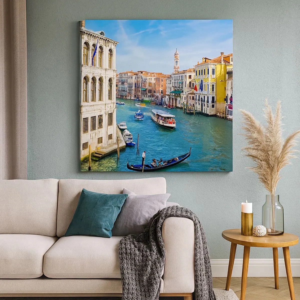 Obraz na plátne - Doprava jediná na svete - 30x30 cm