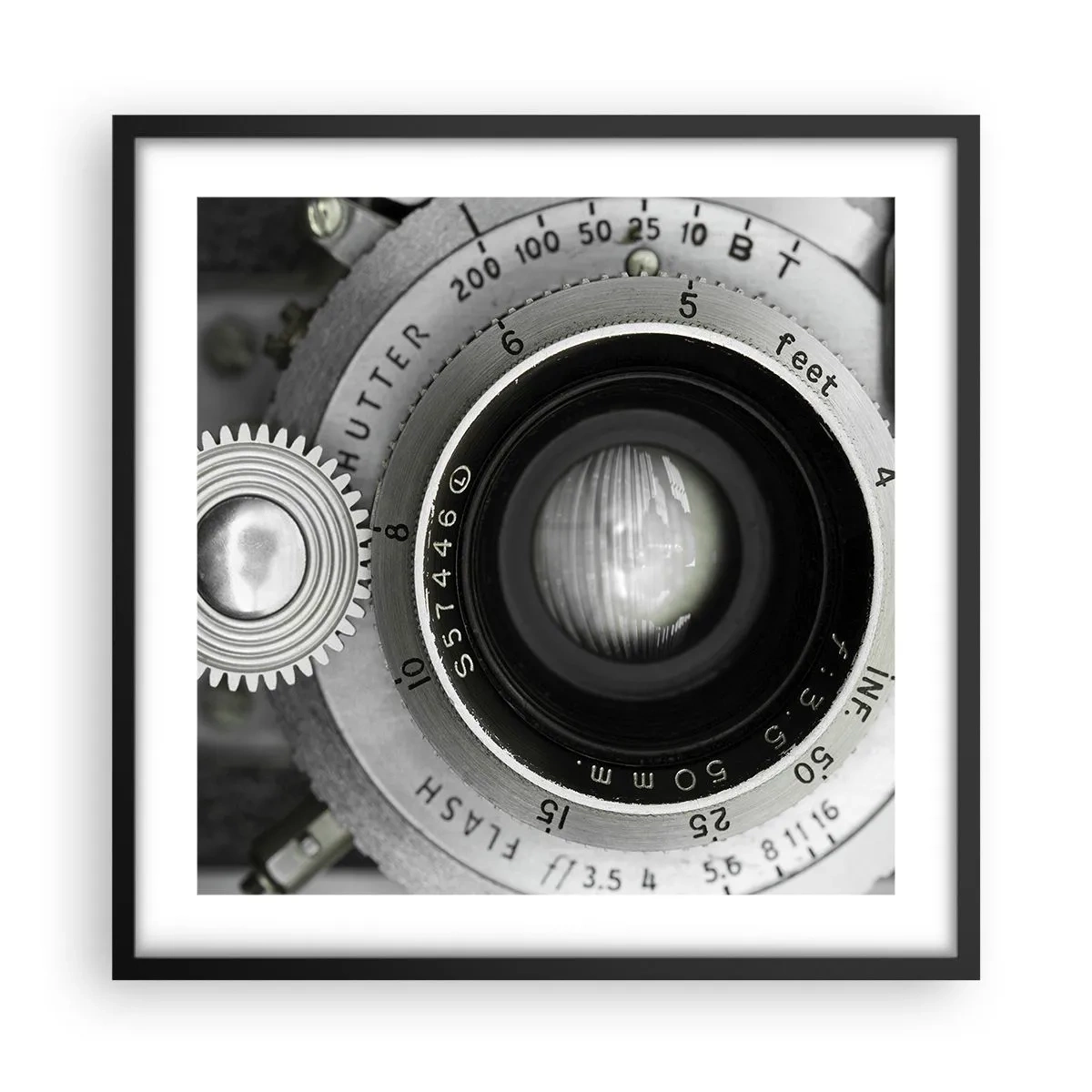 Plagát v čiernom ráme - Príbeh o Hollywoode - 50x50 cm