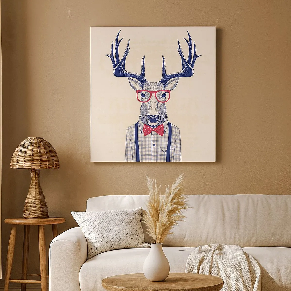 Obraz na plátne - Zábavná extravagancia - 30x30 cm