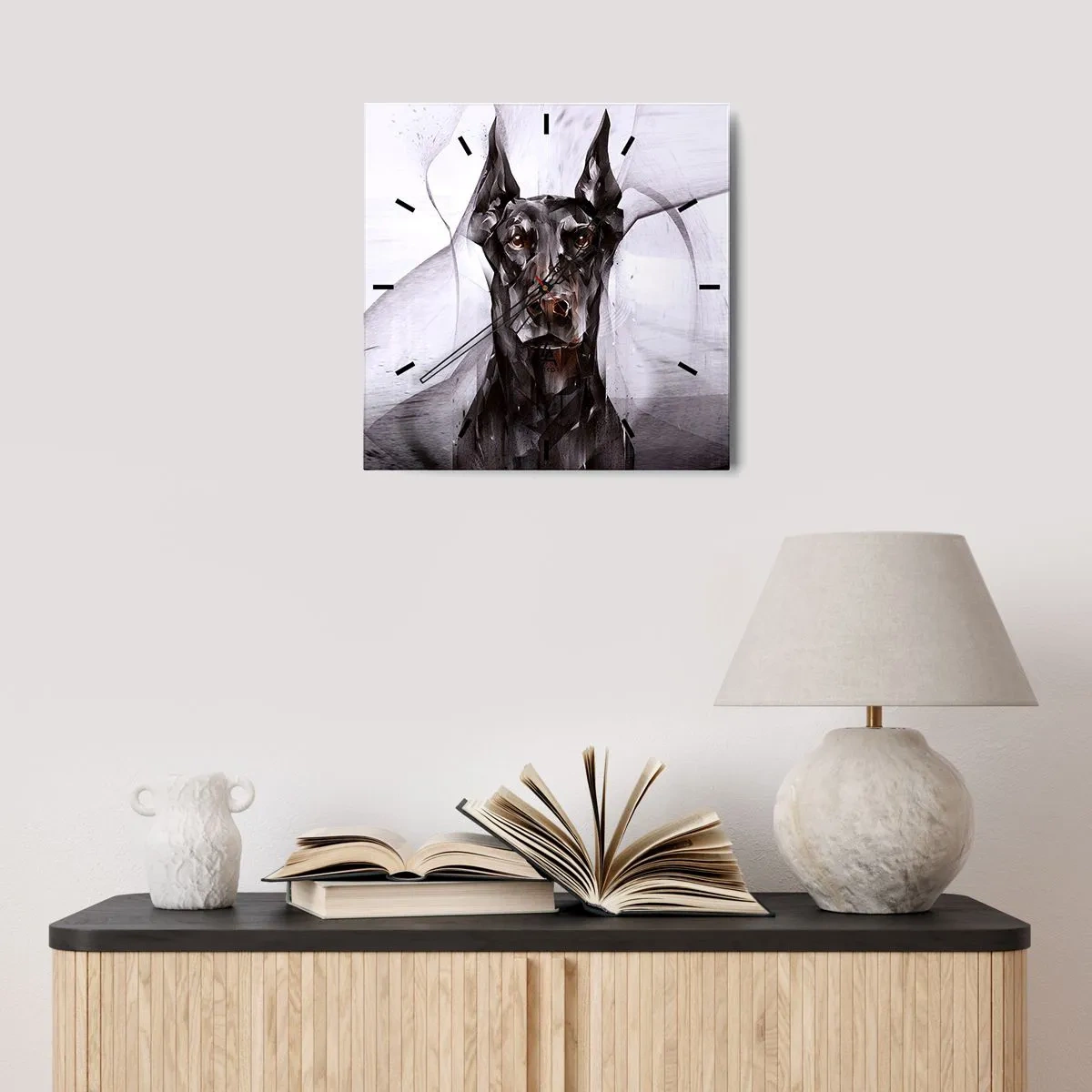 Nástenné hodiny - Z urodzeného rodu - 30x30 cm